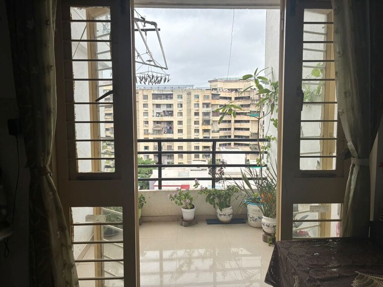 Balcony, vishwa-vinayak-florencia-apartment 2 Bedroom 850 Sq.Ft. Apartment In Wakad Pune 10560406