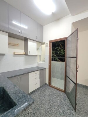 Kitchen in 1 BHK Builder Floor at Hsr Layout Sector 2 – for Rent