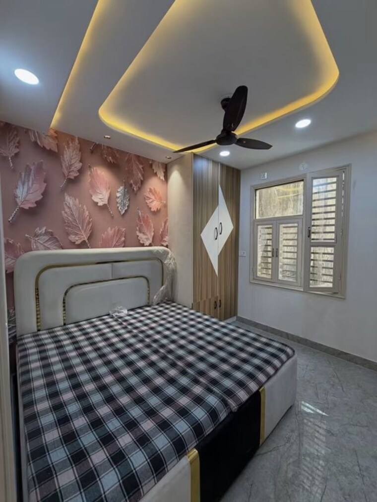 Bedroom, uttam nagar 2.5 Bedroom 455 Sq.Ft. Builder Floor In Uttam Nagar Delhi 10560447