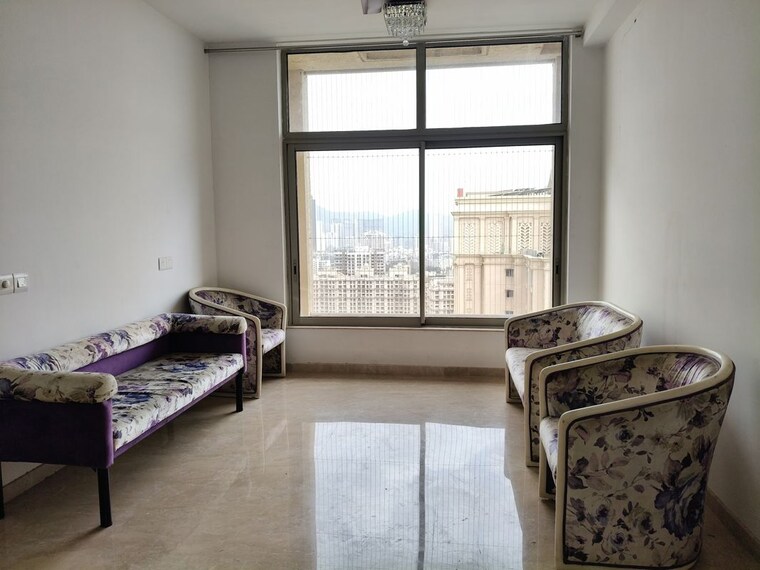 Living Room, hiranandani-estate-solitaire-c 1 Bedroom 420 Sq.Ft. Apartment In Ghodbunder Road Thane 10560466
