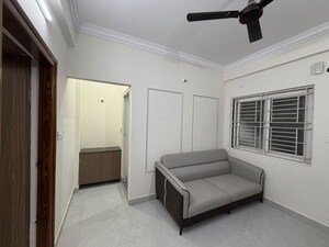 Living Room in 1 BHK Apartment at Keerthana Residency, Kadubeesanahalli – for Rent