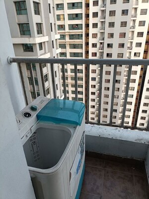 Balcony in 2 BHK Apartment at Paranjape Blue Ridge, Hinjewadi – for Rent