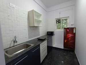 Kitchen in 1 BHK Builder Floor at Hsr Layout Sector 3 – for Rent