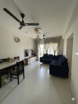 Living Room in 2 BHK Apartment at Manav La Centra, Tathawade – for Rent