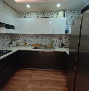 Kitchen in 2 BHK Builder Floor at Sector 21 – for Rent