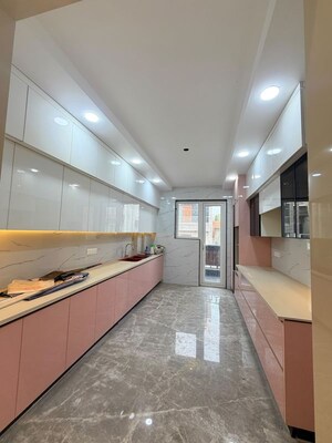 Kitchen in 3 BHK Builder Floor at Ashok Vihar – for Sale