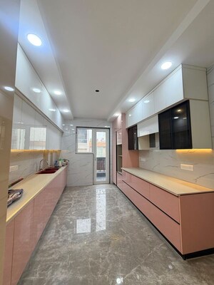 Kitchen in 3 BHK Builder Floor at Ashok Vihar – for Sale