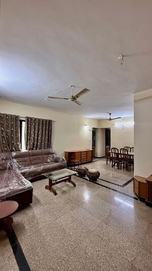 Living Room in 3 BHK Apartment at Pashan – for Rent