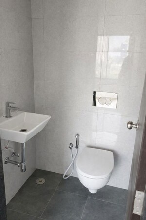 Bathroom in 1 BHK Apartment at Roswalt Ray, Dahisar East – for Rent