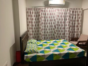 Bedroom in 2 BHK Apartment at Rizvi Cedar, Malad East – for Rent