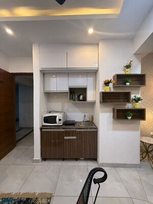 Kitchen in Studio Apartment at Supertech North Eye, Sector 74 – for Rent