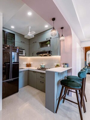 Kitchen in 2 BHK Apartment at Yashwant Gaurav Complex, Nalasopara West – for Rent