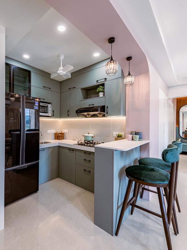 Kitchen, yashwant-gaurav-complex 2 Bedroom 1400 Sq.Ft. Apartment In Nalasopara West Palghar 10316407
