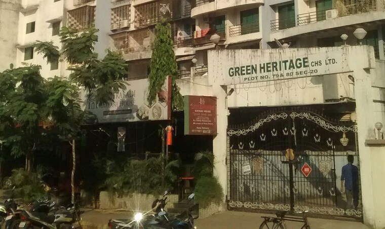 Exterior View, green-heritage 2 Bedroom 1200 Sq.Ft. Apartment In Kharghar Navi Mumbai 10560540