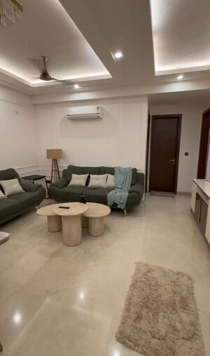 Living Room in 3 BHK Apartment at Raj One Good Earth, Sector 71 – for Rent