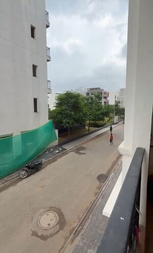 Balcony in 3 BHK Apartment at Raj One Good Earth, Sector 71 – for Rent