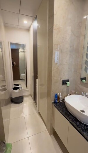 Bathroom in 3 BHK Apartment at Raj One Good Earth, Sector 71 – for Rent