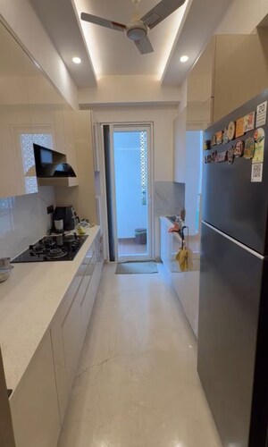 Kitchen in 3 BHK Apartment at Raj One Good Earth, Sector 71 – for Rent