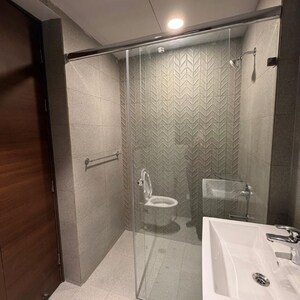 Attached Bathroom in 3.5 BHK Apartment at Krisumi Waterfall Residences, Sihi – for Rent