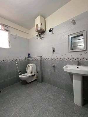 Bathroom in 4 BHK Builder Floor at Hsr Layout – for Rent