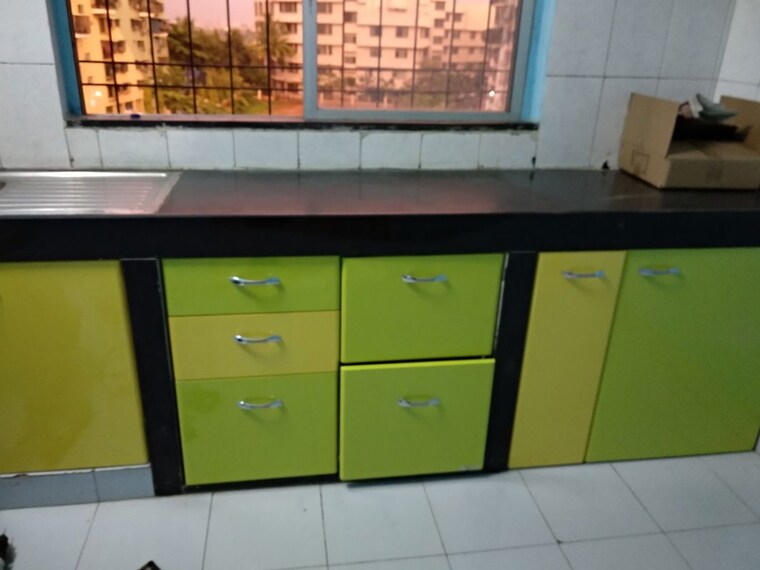 Kitchen, spaghetti-complex 1 Bedroom 650 Sq.Ft. Apartment In Kharghar Navi Mumbai 10560707