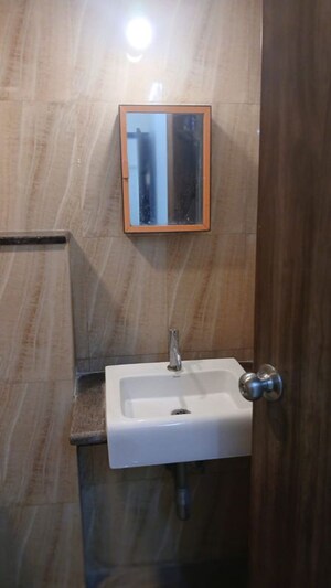 Bathroom in 1 BHK Apartment at Raymond Ten X Habitat, Pokhran Road No Two – for Rent