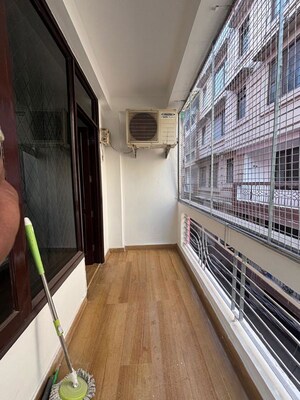 Balcony in 3 BHK Builder Floor at Saket – for Rent