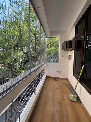 Balcony in 3 BHK Builder Floor at Saket – for Rent