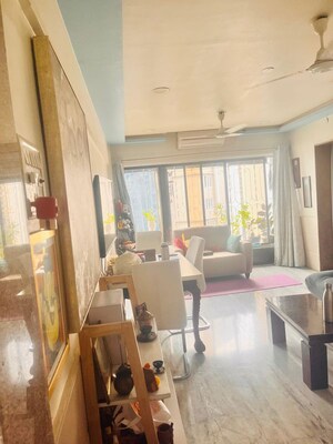 Living Room in 2 BHK Apartment at Ascot CHS, Andheri West – for Rent