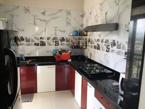 Kitchen in 2 BHK Apartment at Keystone Elita, Kharghar – for Rent