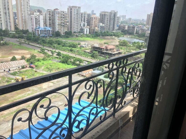 Balcony, keystone-elita 2 Bedroom 1100 Sq.Ft. Apartment In Kharghar Navi Mumbai 10560797