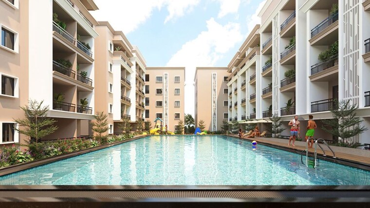 Exterior View, sapthagiri 3 Bedroom 1509 Sq.Ft. Apartment In Kr Puram Bangalore 10560720