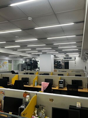 Team Area in  Office Space at K Raheja Palm Spring, Malad West – for Rent