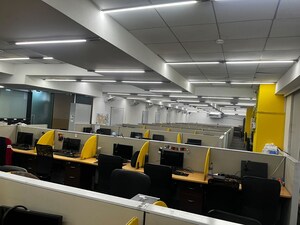 Team Area in  Office Space at K Raheja Palm Spring, Malad West – for Rent