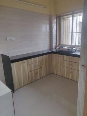 Kitchen in 1 BHK Apartment at Skyline Villa, Powai – for Rent