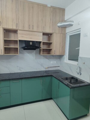Kitchen in 2.5 BHK Apartment at Aparna Zenon, Puppalaguda – for Rent