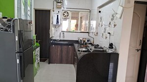 Kitchen in 2 BHK Apartment at Aswani Green Valley, Wakad – for Sale