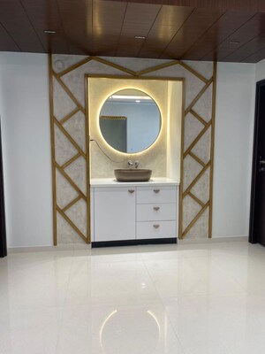 Bathroom in 3 BHK Apartment at ASBL Spectra, Financial District – for Rent