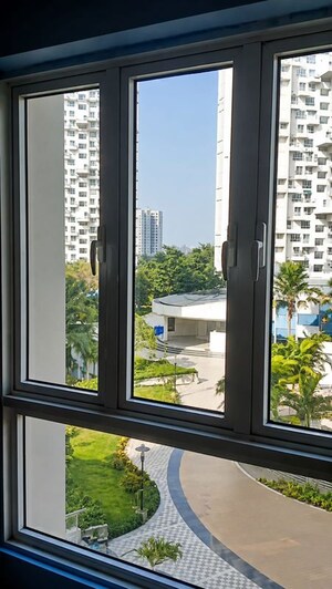 Balcony in 3 BHK Apartment at Merlin Elita Garden Vista Phase 2, New Town – for Sale
