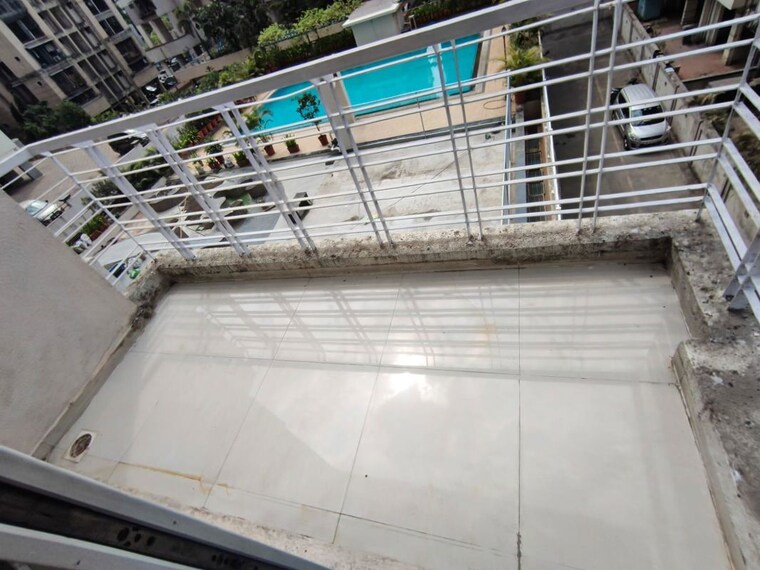 Balcony, kesar-symphony 2 Bedroom 1100 Sq.Ft. Apartment In Kharghar Navi Mumbai 10560946