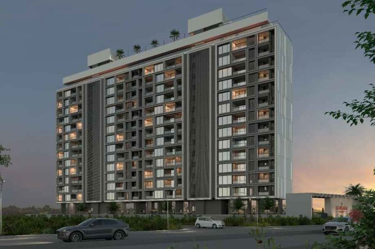 Exterior View, shree-sonigara-quorra 4 Bedroom 1909 Sq.Ft. Apartment In Tathawade Pune 10560972
