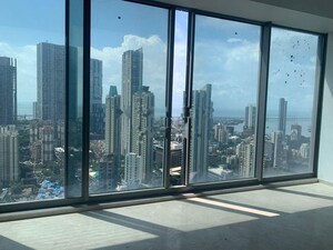 Building Lobby in 2 BHK Apartment at Rustomjee Cleon, Bandra East – for Rent