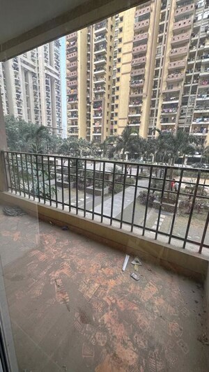 Balcony in 2.5 BHK Apartment at Mahagun My Woods, Sector 16c Greater Noida – for Rent