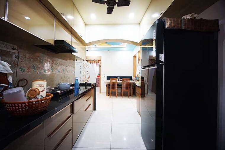Kitchen, aaryan-city 3 Bedroom 233 Sq.Yd. Apartment In Gota Ahmedabad 10560913