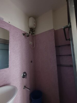 Bathroom in 2 BHK Apartment at Omkar Alta Monte, Malad East – for Rent