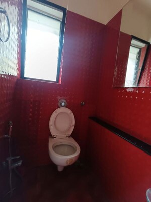 Bathroom in 2 BHK Apartment at Omkar Alta Monte, Malad East – for Rent