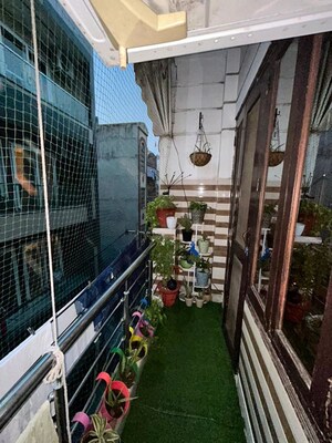 Balcony in 2 BHK Builder Floor at Uttam Nagar West – for Rent