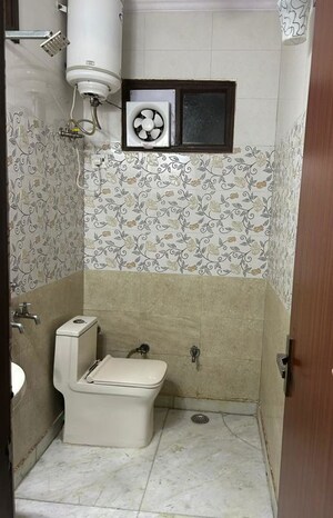Bathroom in 2 BHK Builder Floor at Uttam Nagar West – for Rent
