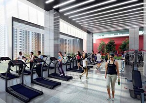 Gym in 3 BHK Apartment at Assetz Soho And Sky, Jakkuru – for Sale