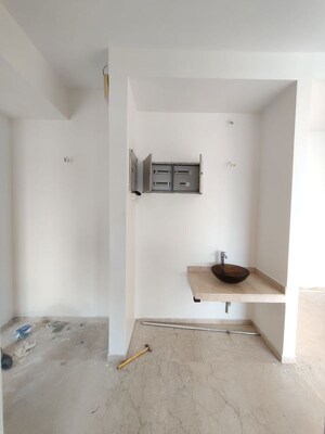 Bathroom in 3 BHK Apartment at Omkar Alta Monte, Malad East – for Rent